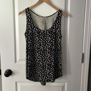 NWOT dolan mixed media tunic top